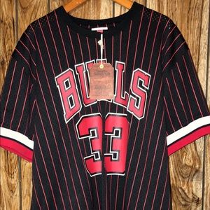 Men’s Chicago Bulls Scottie Pippen Baseball Jersey